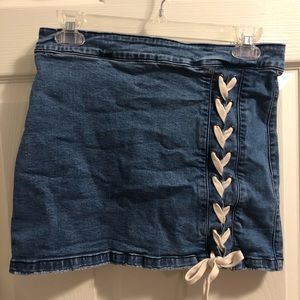 Denim skirt